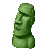 Green Moai