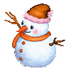 Red Snowman