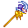 Icy Moon Wand